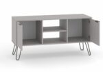 Core Augusta 2 door flat screen TV unit in grey-23834