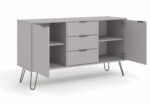 Core Augusta medium sideboard with 2 doors, 3 drawers in grey-23861