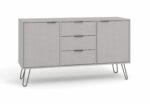 Core Augusta medium sideboard with 2 doors, 3 drawers in grey-0