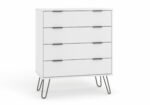 Core Augusta 4 drawer chest of drawers in white-0