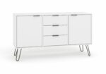 Core Augusta medium sideboard with 2 doors, 3 drawers in white-0