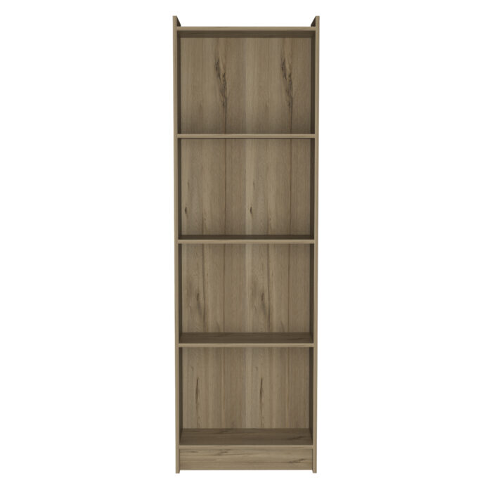 Core Brooklyn 4 shelf bookcase in bleached pine-24129