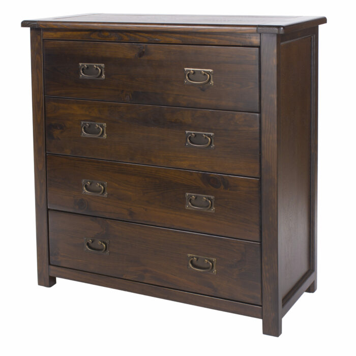 Core Boston 4 drawer chest dark brown-24445