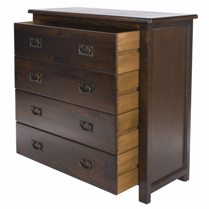Core Boston 4 drawer chest dark brown-24447