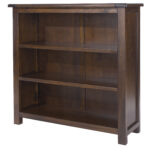Core Boston low bookcase dark brown-24482