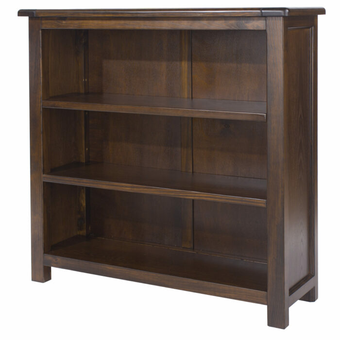 Core Boston low bookcase dark brown-24482