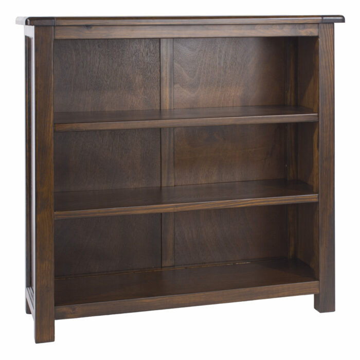 Core Boston low bookcase dark brown-0