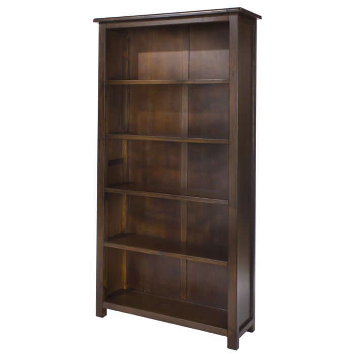 Core Boston tall bookcase dark brown-24487