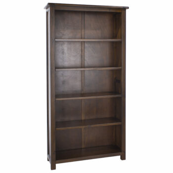 Core Boston tall bookcase dark brown-0