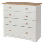 Core Colorado 4 drawer chest in white oak-23988