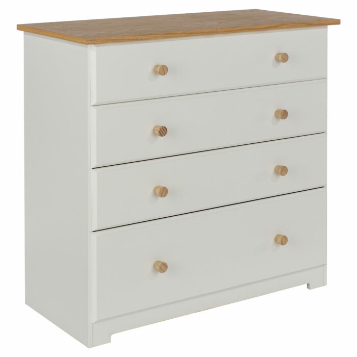 Core Colorado 4 drawer chest in white oak-0