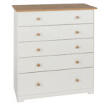 Core Colorado 5 drawer chest in white oak-0