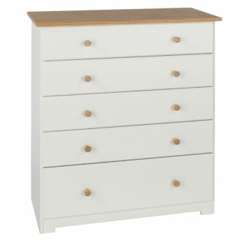 Core Colorado 5 drawer chest in white oak-0