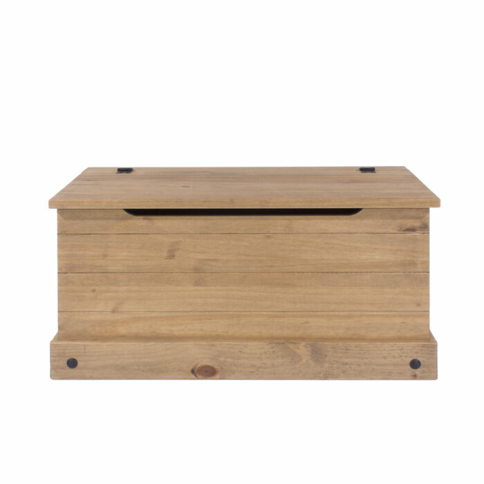 Core Corona storage trunk in solid natural pine -23269