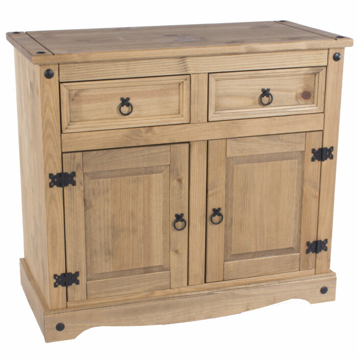Core Corona small sideboard in solid natural pine-0