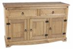 Core Corona medium sideboard in solid natural pine-0