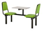 create Chester CU92 Modular Canteen Unit Fast food 2 4 or 6 seat Heavy Duty -Vinyl Seats-23427