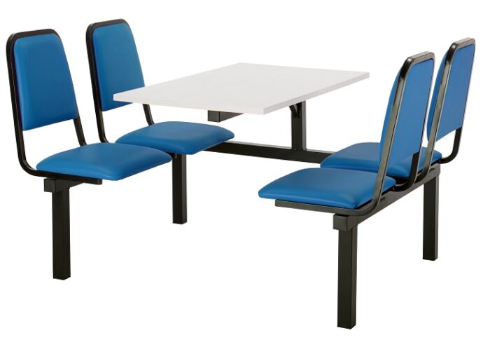 create Chester CU92 Modular Canteen Unit Fast food 2 4 or 6 seat Heavy Duty -Vinyl Seats-23439