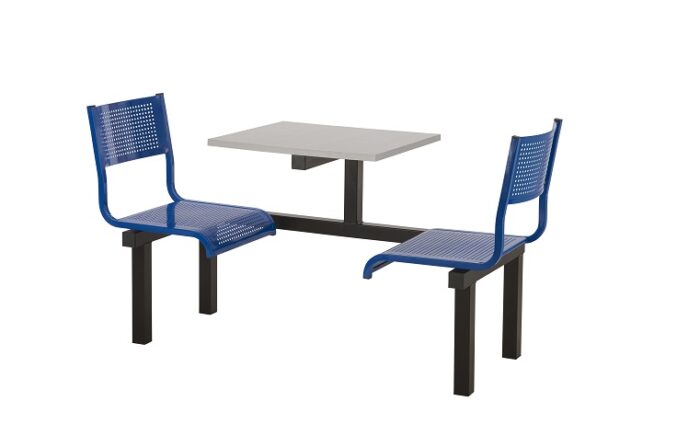 Create barrett cu93 Modular Canteen Unit Fast food 2, 4 or 6 seat - Metal Seats-23395