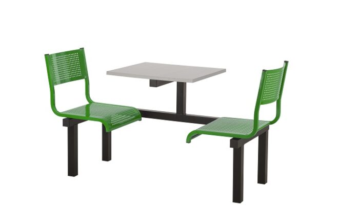 Create barrett cu93 Modular Canteen Unit Fast food 2, 4 or 6 seat - Metal Seats-23393
