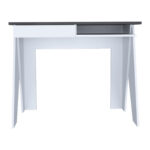 Core Dallas home office desk with drawer in white -24138