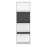 Core Dallas bookcase with doors in white-24146