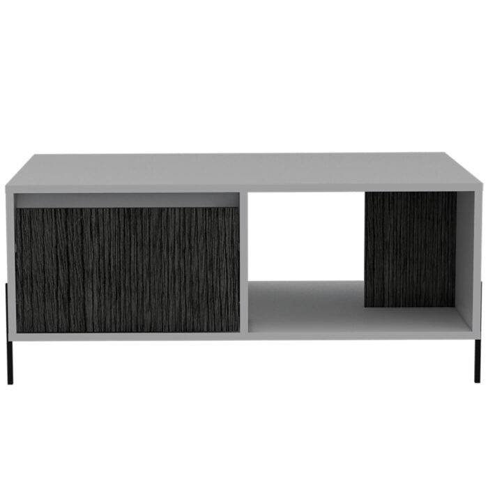 Core Dallas coffee table with drawer in white -24150
