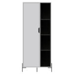 Core Dallas bookcase display unit in white -24158
