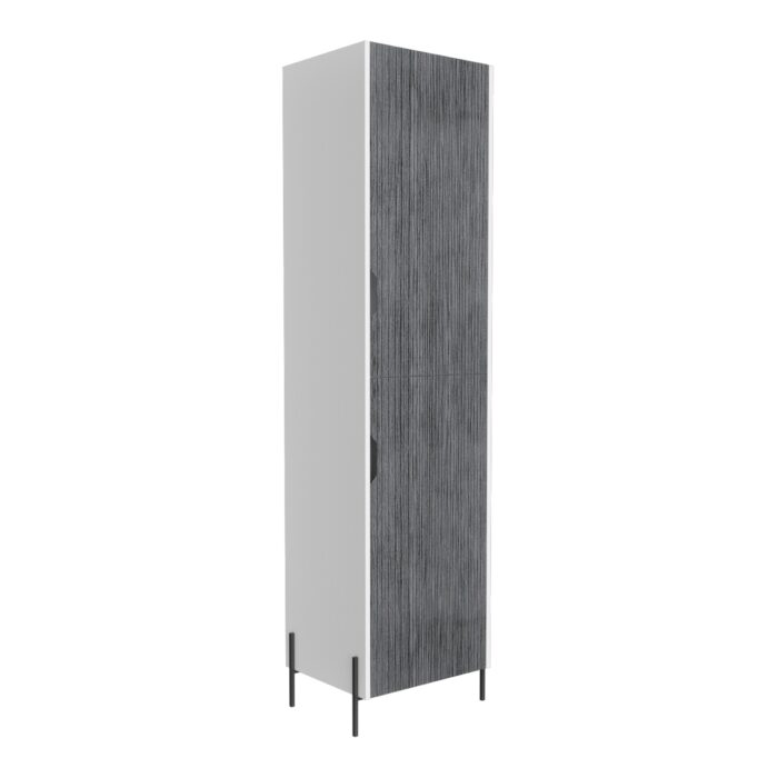 Core Dallas tall storage cabinet in white -0