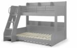 Julian Bowen Domino Triple Bunk Bed in Light Grey-24408
