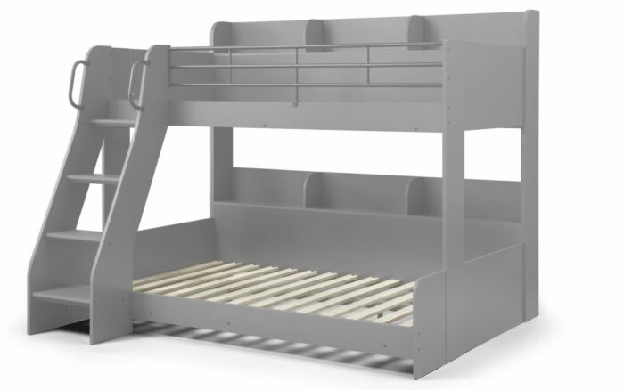 Julian Bowen Domino Triple Bunk Bed in Light Grey-24408