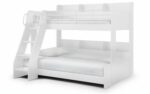 Julian Bowen Domino Triple Bunk Bed in Light Grey-0