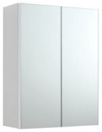 gfw Moritz 2 door Mirrored bathroom Cupboard in White-0