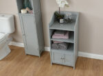 GFW Colonial 2 Door Deluxe Cupboard in grey-23812