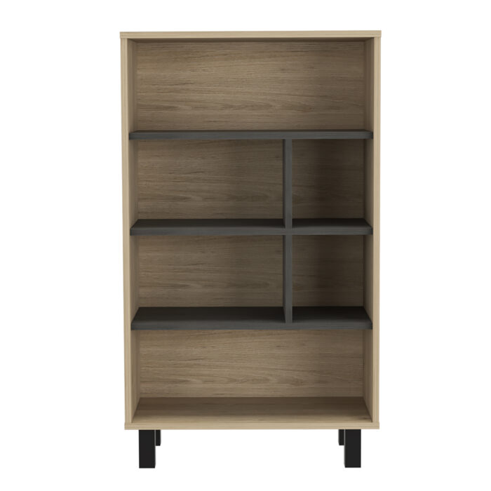 Core Harvard display bookcase in washed oak-24177