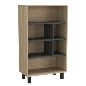 Core Harvard display bookcase in washed oak-0