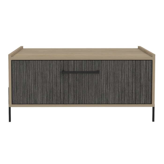 Core Harvard storage coffee table in washed oak-24182