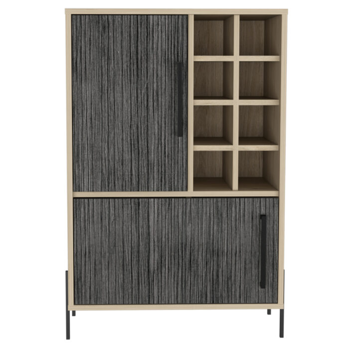 Core Harvard drinks bar in washed oak-24198