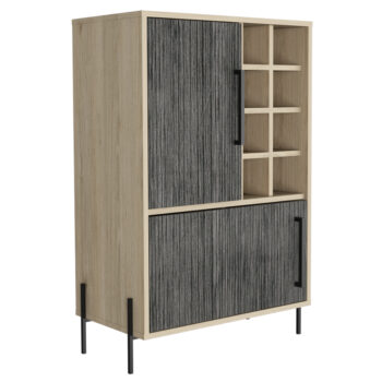 Core Harvard drinks bar in washed oak-0