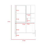 Core Harvard drinks bar in washed oak-24195