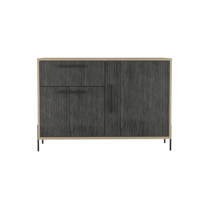 Core Harvard small sideboard with 2 doors & 1 drawer in washed oak-24201