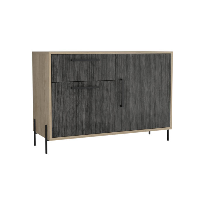 Core Harvard small sideboard with 2 doors & 1 drawer in washed oak-0