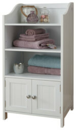 GFW Colonial 2 Door Deluxe Cupboard in White-0