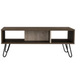 Core Nevada Coffee Table in grey and smoked oak effect-24266