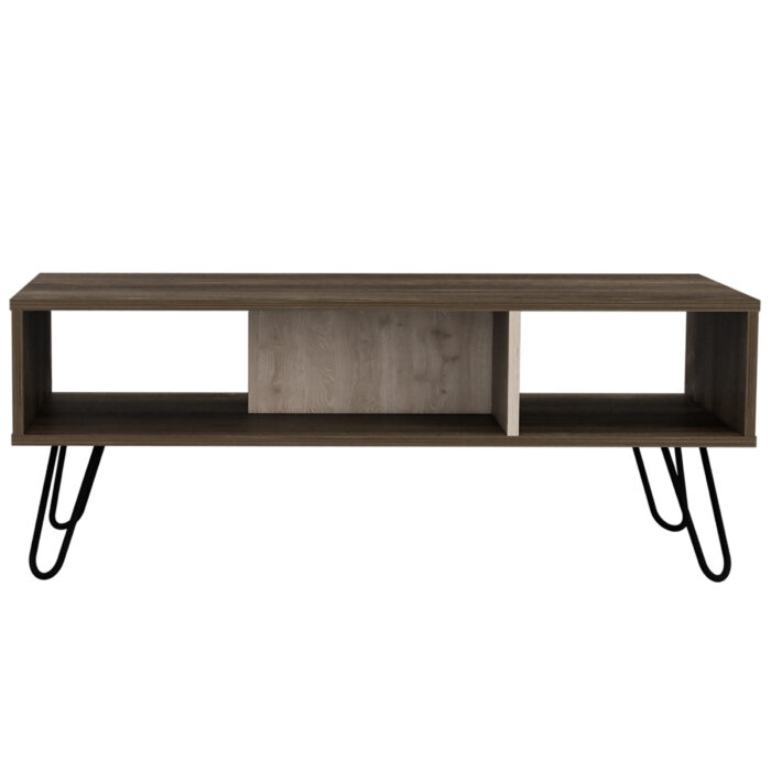 Core Nevada Coffee Table in grey and smoked oak effect-24266