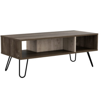 Core Nevada Coffee Table in grey and smoked oak effect-0