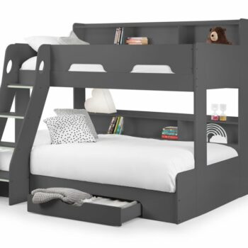 Julian Bowen Orion Triple Bunk Bed in Anthracite-0