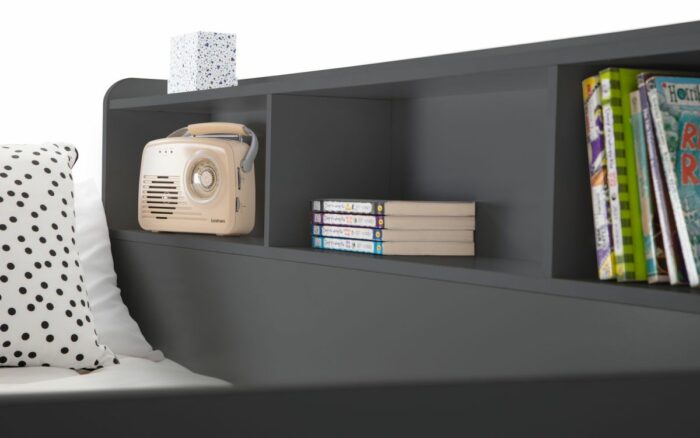 Julian Bowen Orion Triple Bunk Bed in Anthracite-24304