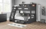 Julian Bowen Orion Triple Bunk Bed in Anthracite-24305