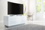 Alphason Element 120XL TV Unit in White, Black or Grey Glass-23176